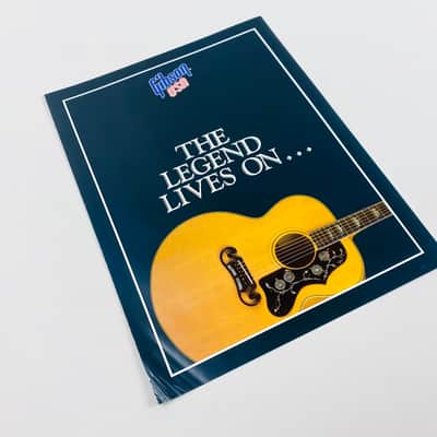 Gibson “The Legend Lives On” Catalog – Acoustic Glory late 80s image 1