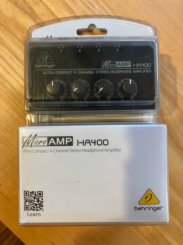 Behringer MicroAMP HA400 4-Channel Headphone Amplifier 2001 - Present - Standard image 1