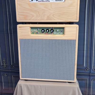 Marla Amps S15Classic + LIBBY Reverb Unit | Polyurethane Natural | Handwired | 15 Watts | 12in Combo image 2