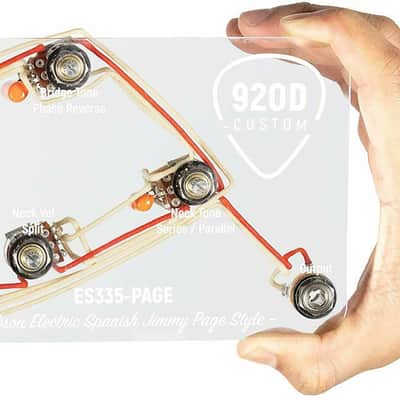920D Custom ES335-PAGE Upgrade Wiring Harness for Gibson/Epiphone Jimmy Page image 1