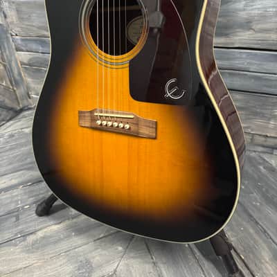Epiphone AJ200EVS - Vintage Sunburst image 4