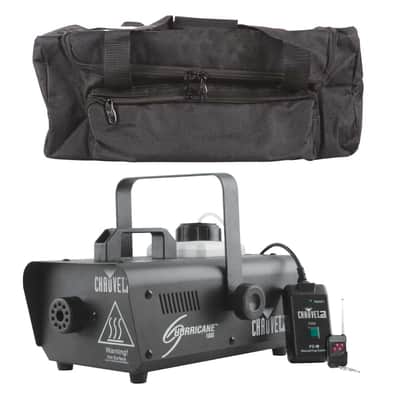 Chauvet DJ Hurricane 1000 Fog Machine w/ Wired & Wireless Remotes + Carry Bag image 16