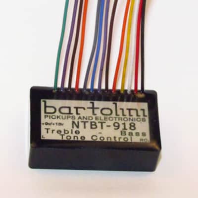 Bartolini NTBTG 2-Band EQ Tone Control Pre-Amp image 2