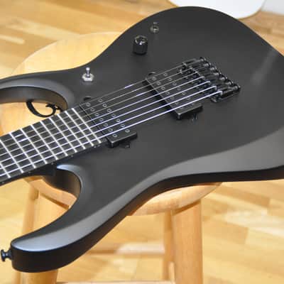 IBANEZ RGDRB71 BKF Black Flat / Iron Label Series / 7-String Baritone / RGDRB71-BKF / I251109407 image 6