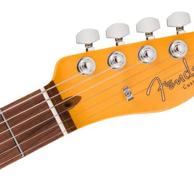 Fender American Ultra Luxe Vintage '60s Telecaster Custom Electric Guitar, Rosewood Fingerboard, Lake Placid Blue image 4