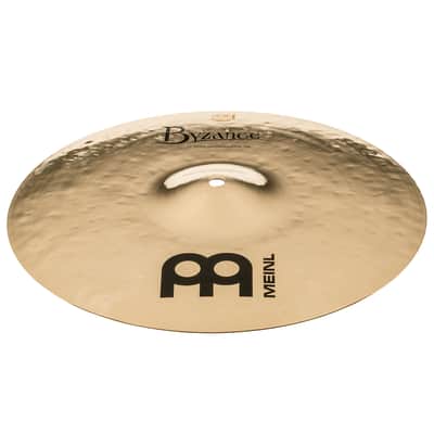 Meinl 14" Byzance Brilliant Heavy Hammered Hihat image 1