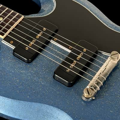 2025 Gibson SG '63 Special Custom Shop Murphy Lab Light Aged ~ TV Pelham Blue Sparkle image 6