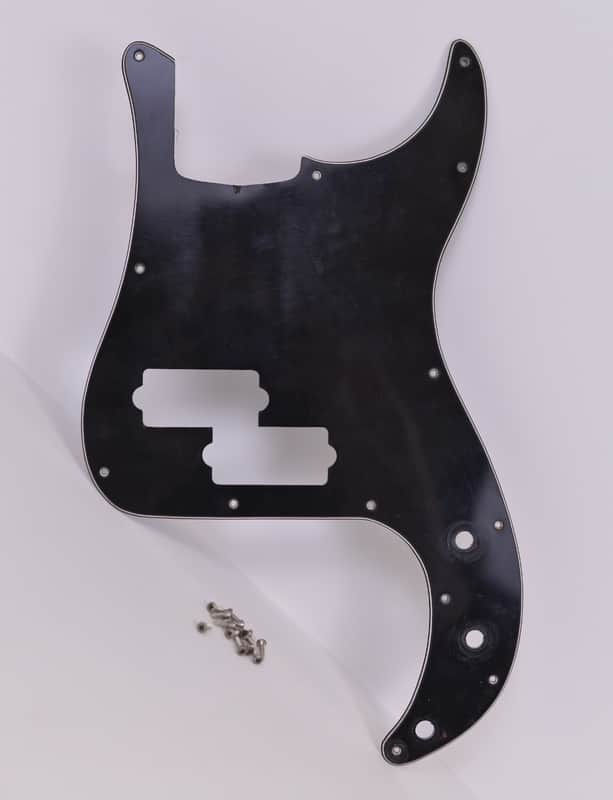 1970-1980's Vintage Chandler Precision Bass PICKGUARD Black USA for Fender Guitar image 1