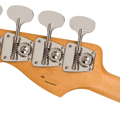 Fender Gold Foil Jazz Bass 4-string Bass Guitar - Sonic Blue image 7