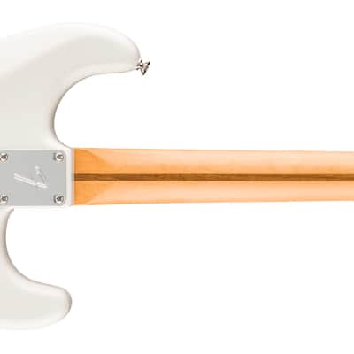 Fender Player II Stratocaster Left-Hand Electric Guitar, Rosewood Fingerboard, Polar White image 4