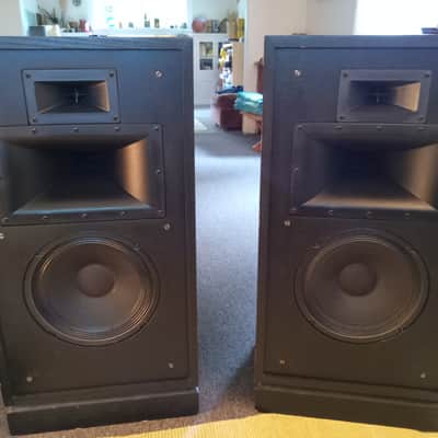 Klipsch Quartet Floor Speakers Tested Working Good Condition image 3