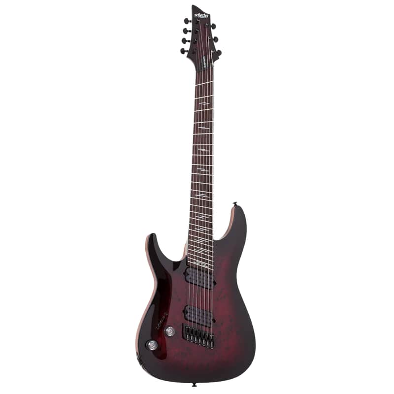 Schecter Omen Elite-7 Multiscale Left-Handed image 1