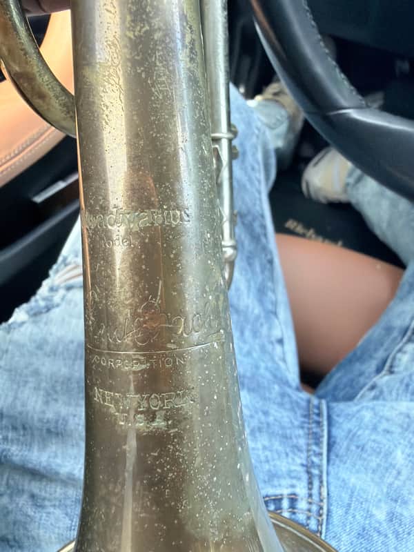 Bach Stradivarius Trumpet 1961-1962 - Silver Plate image 1
