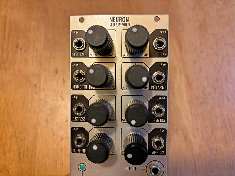 Audio Damage Neuron FM Drum Synthesizer Modular Eurorack Percussion image 1