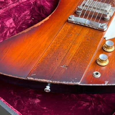Johnny Winter Signature 1963 Firebird V Tom Murphy Aged Sunburst image 6