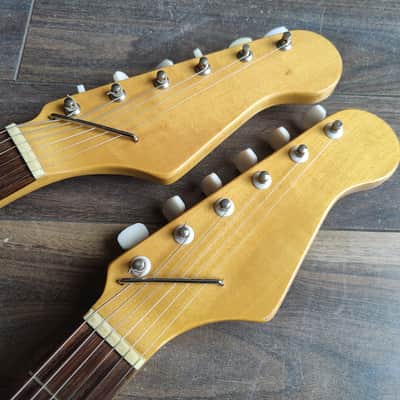 1960's Guyatone Japan LG-70 / Ibanez 1860 Electric Guitars (Matching Pair) image 10