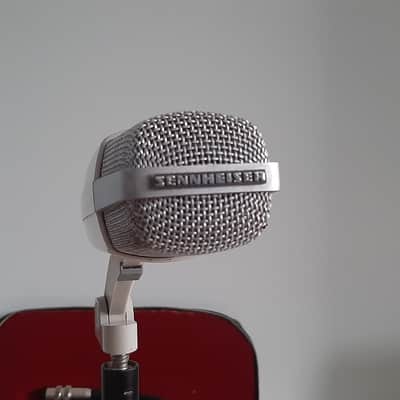 Sennheiser MD 421-HL Cardioid Dynamic Microphone 1960s - 1970s - White image 5