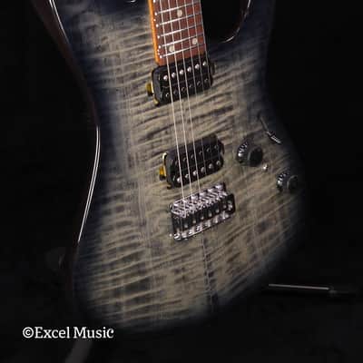 Ibanez AZ24S1F-TKS Flamed Maple/Alder AZ Standard - Transparent Black Sunburst (Mint Demo Unit) image 6