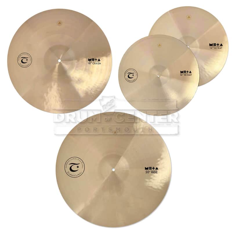 Turkish Meta Classic Cymbal Set 14/18/20 w/Bag image 1