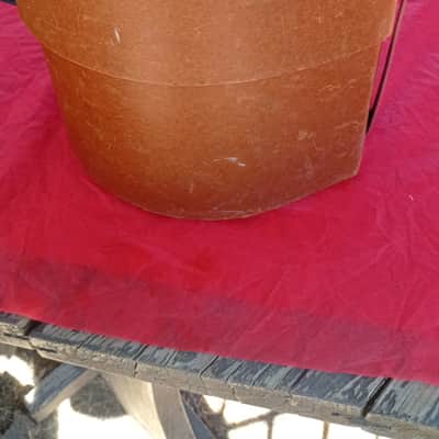 Ultra Rare Vintage Sonor Vulkanfiber 8"x8" Tom Tom Case Z 6008 (1980s) - Pristine Collector’s Condition image 5