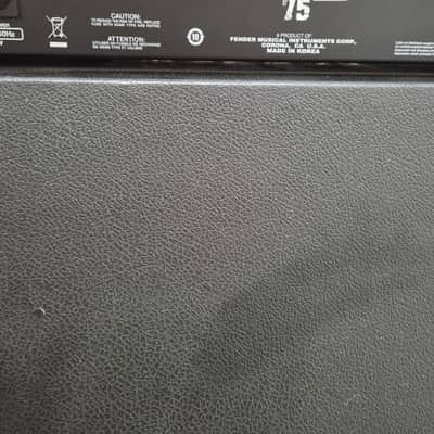 Fender Rumble 75 75-Watt 1x12" Combo 2010s - Black image 7