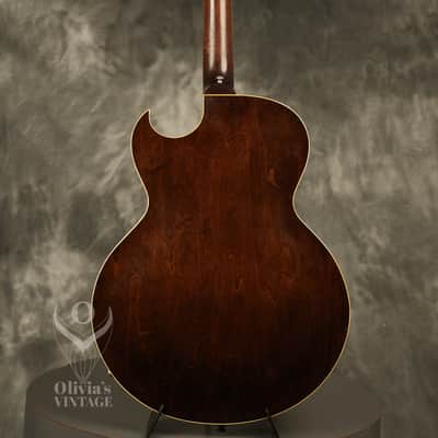 1956 Gibson ES-225 T Sunburst with original Brown hardshell case image 18