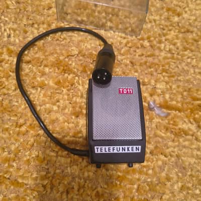 Telefunken TD-11 Rare Vintage Dynamic Cardoid Microphone + Box 1960's image 3