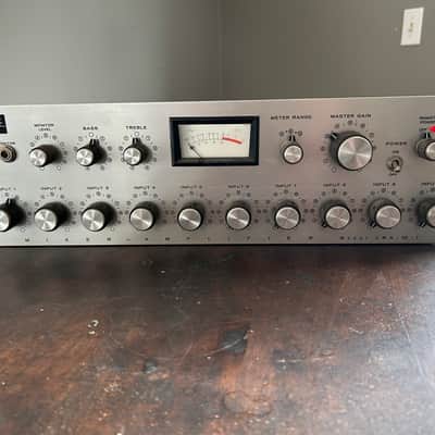 VIDEO ADDED: Bozak CMA 10-1 1960s Microphone Preamp, Mixer, Equalizer 481 transformer, like Altec 4722 image 1