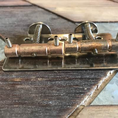 Real Life Relics Fender® Aged Vintage Mod 2-Saddle Telecaster® Bass Bridge (Fender® SKU 0073882049 / 0073882000)    [J3] image 2