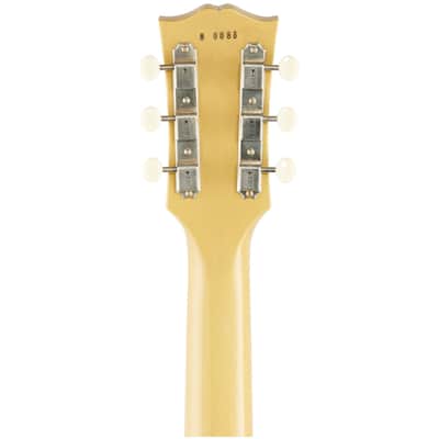 Gibson Custom Shop 1958 Les Paul Junior Double Cut Reissue Electric Guitar, TV Yellow image 8