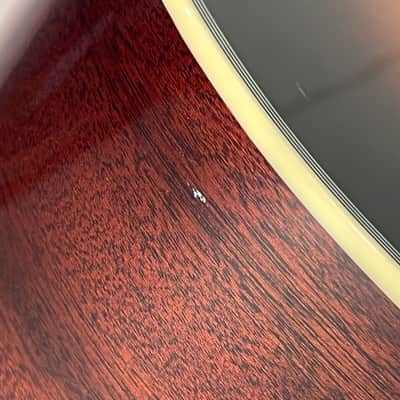 Tanglewood TW45-VS Sundance  Solid Cedar/Mahogany Super Folk Cutaway with Electronics  Vintage Sunburst Gloss made in the UK image 17