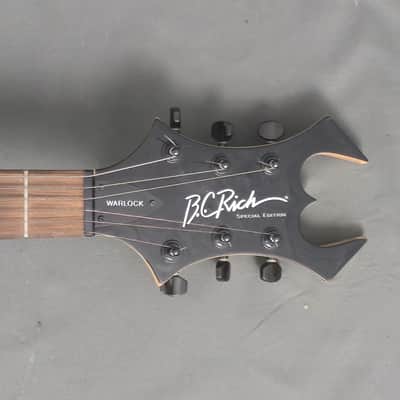B.C. Rich Special Edition Warlock  Black image 6