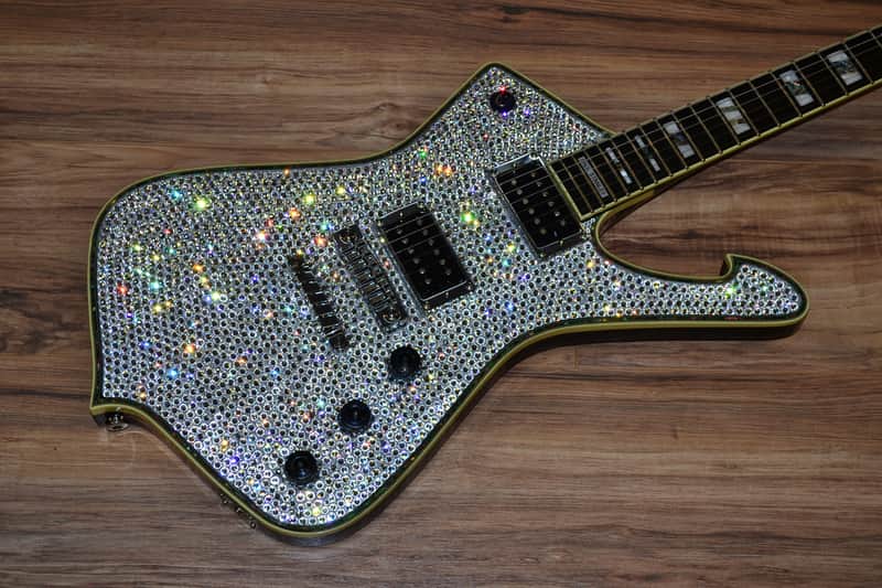 Ibanez Paul Stanley Model PS10 Crystal Swarovski Rhinestone Customized image 1
