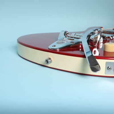 Danelectro Hodad Electric Guitar Metallic Red Finish image 15