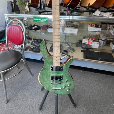 B.D. Jenkins Custom Instruments Apryl 2025 - Green flame maple image 4
