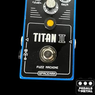Spaceman Titan II Fuzz 45/177 Machine 2010s - Blue Edition - | Reverb