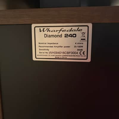 Wharfedale  Diamond 240 Tower Speakers (Walnut, Pair) **Like New!** image 6