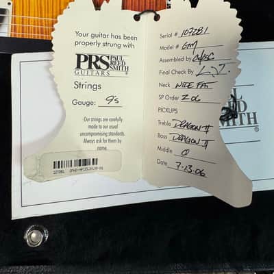 PRS Corvette Standard 22 2006 - Daytona Sunset Orange image 13