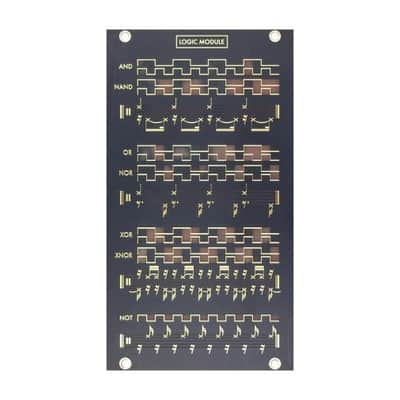 Limited Edition Instruo Winston! 14 HP Blank Panel - Black image 2