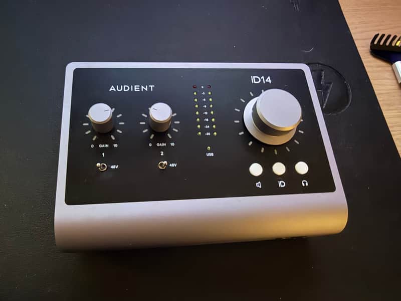 Audient iD14 MKII USB-C Audio Interface 2021 - Black Bild 1