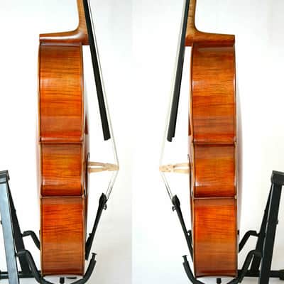 Master Cello Montagnana 1739"Sleeping Beauty"Model Wide Body Oil Varnish image 5