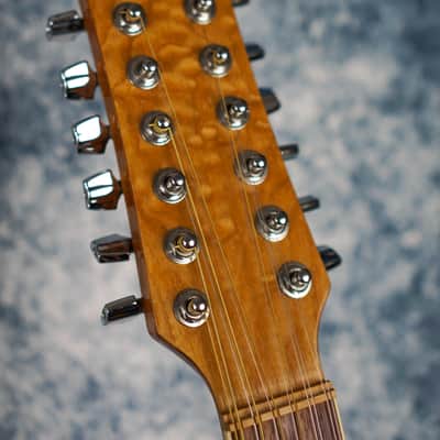 Ibanez EW2012 ASE/NT  Figured Ash 12 String Electro Acoustic image 5
