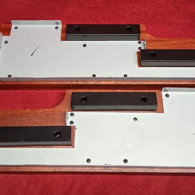 Hammond SKX Stage Keyboard / Organ Custom Exotic Sapele Wood Replacement Sides Brand New image 7