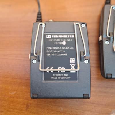 Sennheiser 🎧 Sennheiser SK 100 G3 Transmitter + EK 100 G3 Receiver – 823–865 MHz image 15