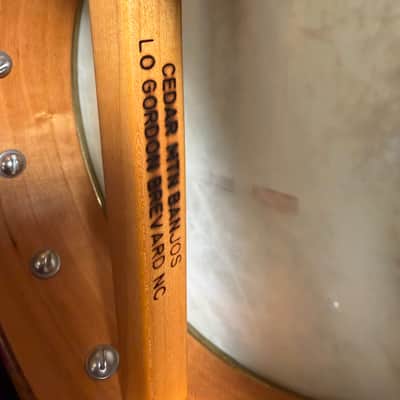 Cedar Mountain Tenor Banjo Ukulele 2008 - Cherry image 10