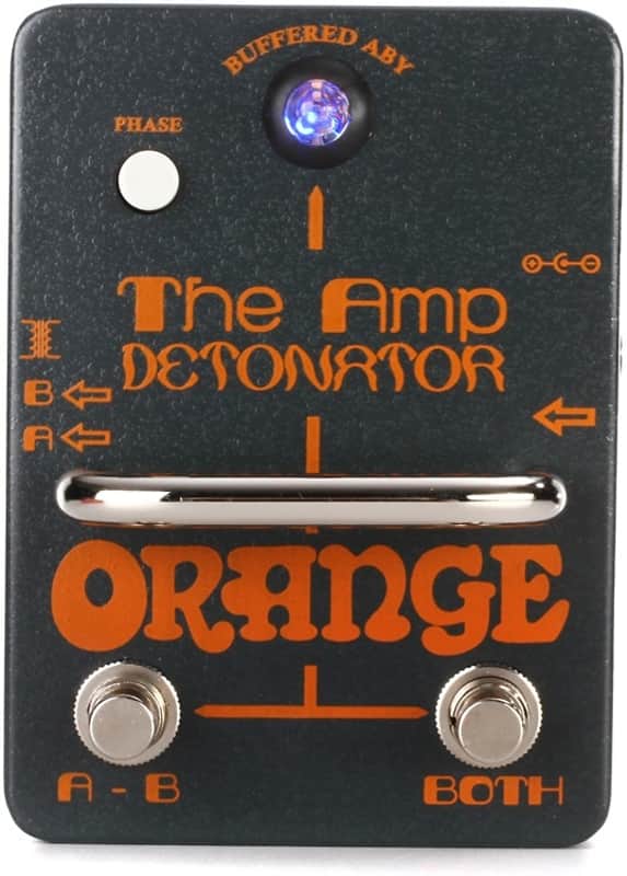 Orange Amp Detonator Buffered ABY Switcher Guitar Effects Pedal image 1