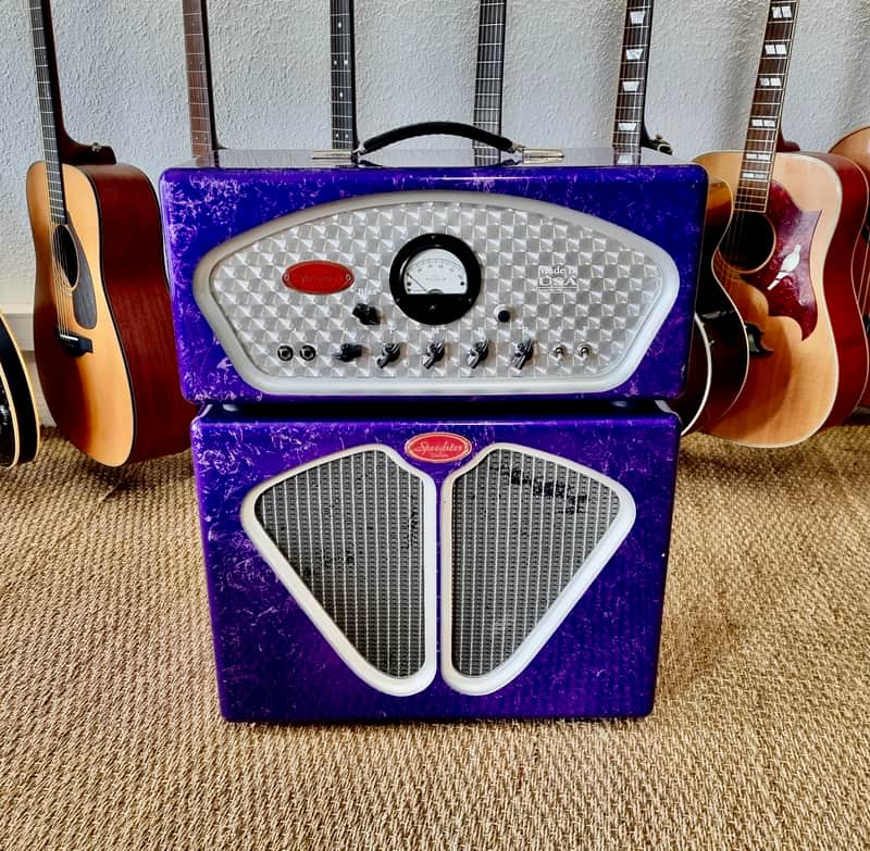 Speedster Deluxe 25 watts Head & Cabinet Soldano 1995 Purple image 1