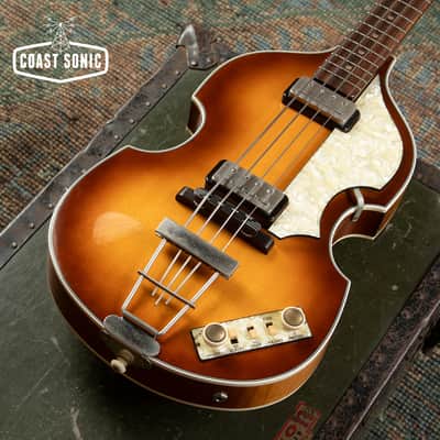 2010 Hofner 500/1 Vintage '62 Thomas Stühlein Made in Germany w/case image 7