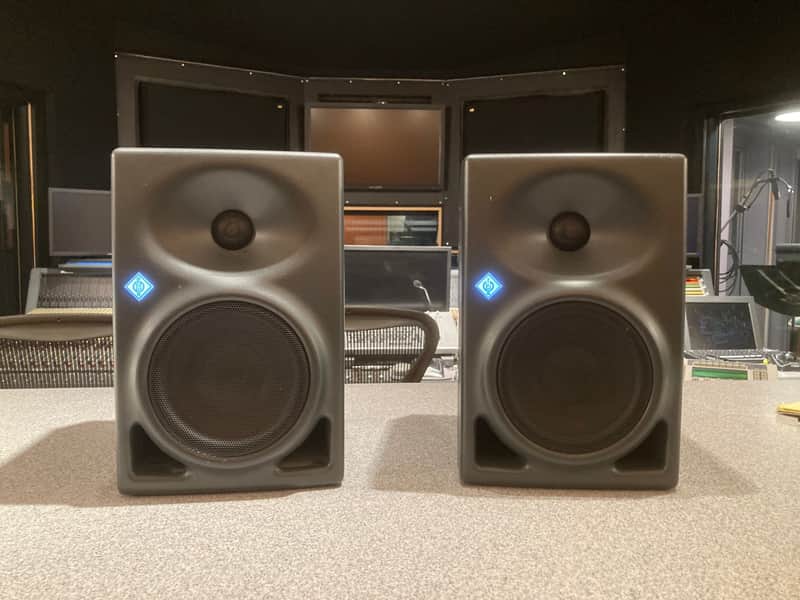 Neuman KH-120A Nearfield Monitors-MATCHED PAIR with CONSECUTIVE SERIAL # - Near Mint Condition image 1