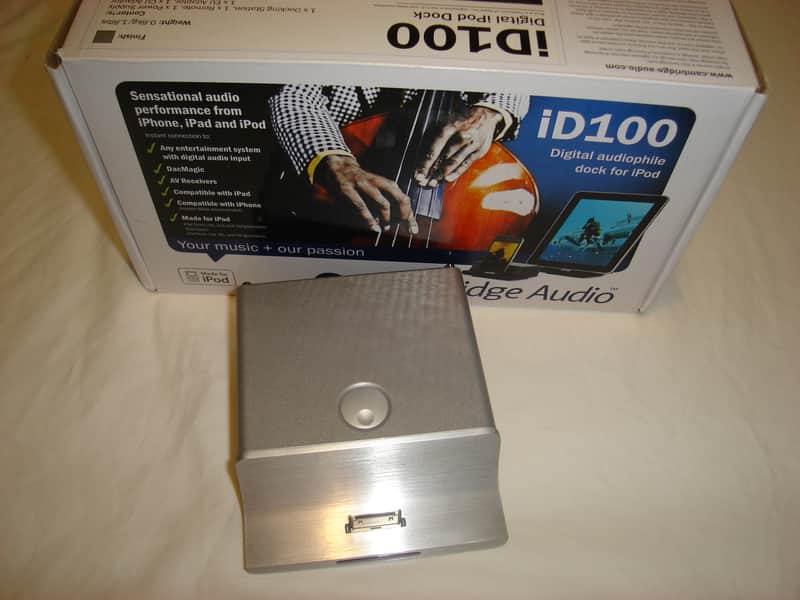 Cambridge Audio iD100 Audiophile iPod Dock (for old style iPod, iPad, IPhone) image 1